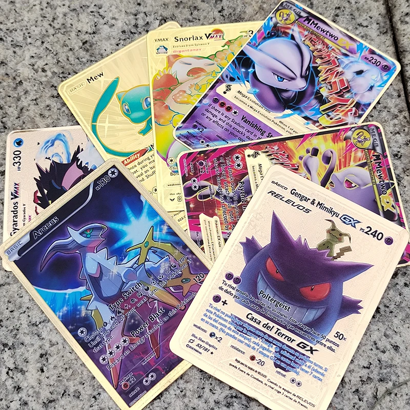 Shiny Gengar Pokemon Card, 2022 Pokemon Cards Iron