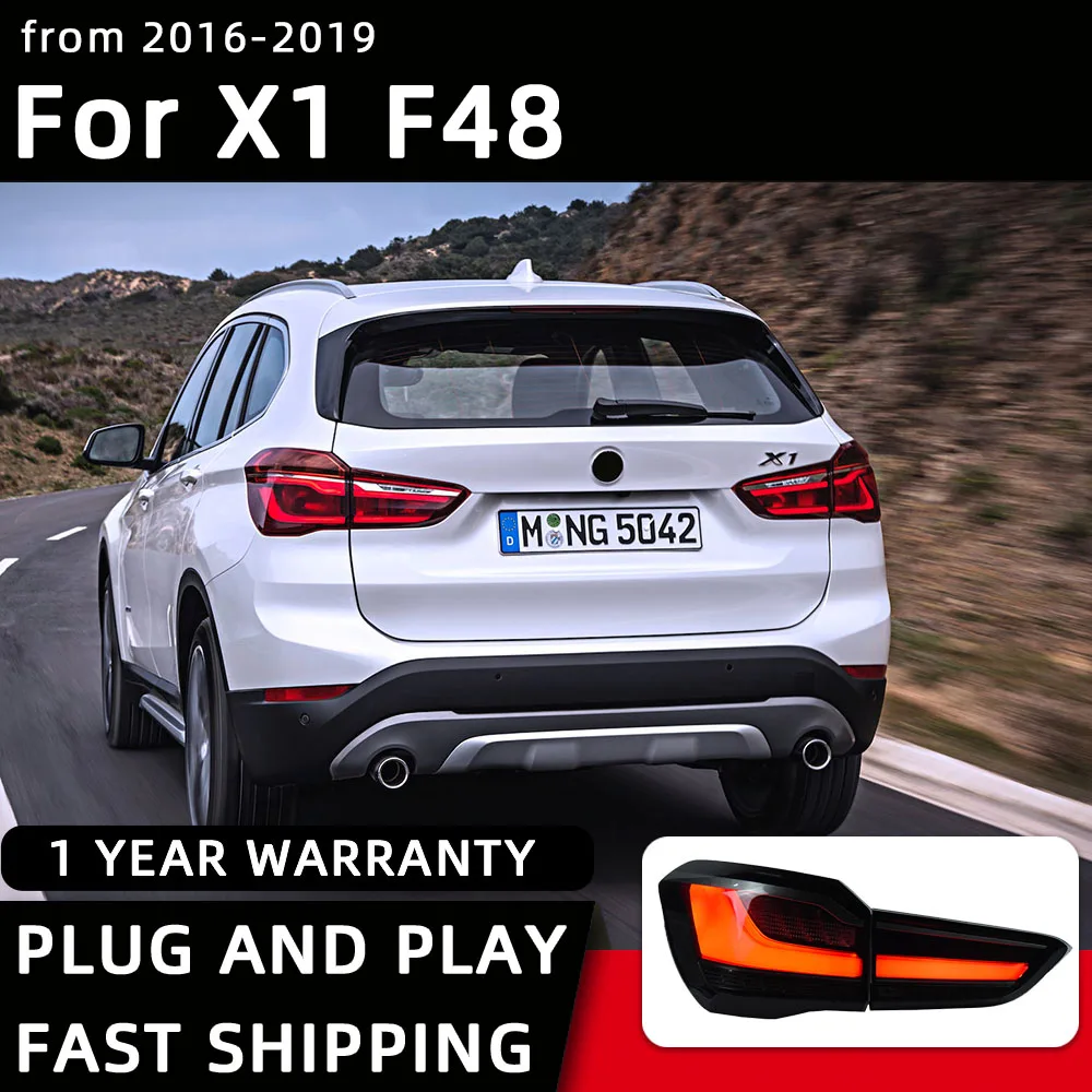 

Задний фонарь для BMW X1 F48, задний фонарь 2016-2019, задний фонарь, Стайлинг автомобиля, задний фонарь, задний фонарь