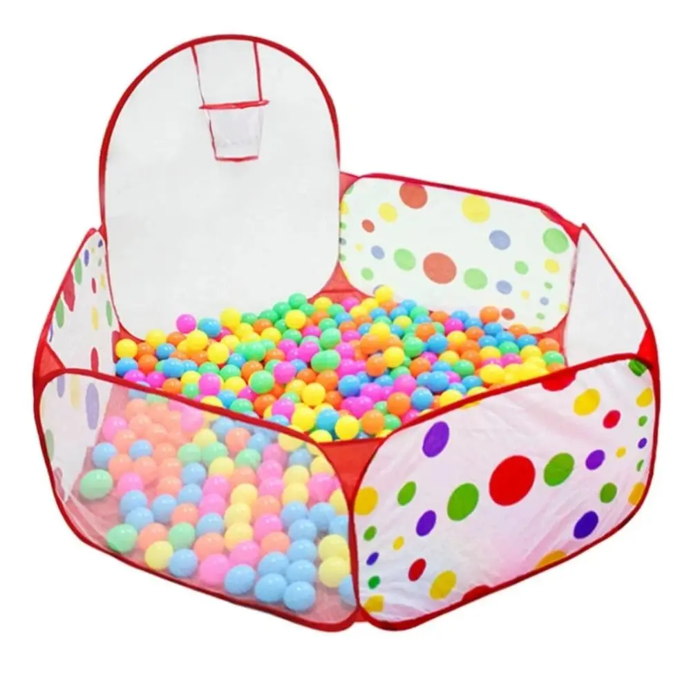 

Kid Park Camping Dry Pool Children Play Tent Outdoor Playground Toy Baby Ball Pit Fence Ocean Ball Pool Playpen With Basket