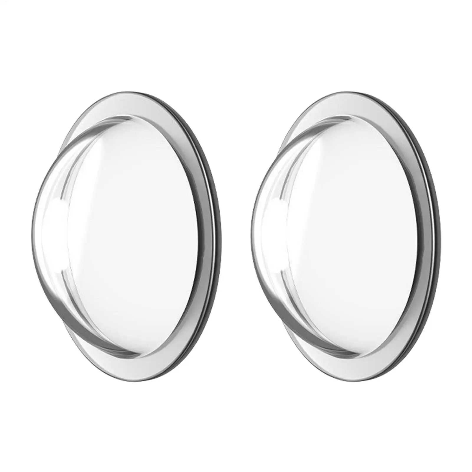 Copertura protettiva per fotocamera auto, 2 pezzi/coppia, protezione antigraffio per lenti, protezione per fotocamere anteriori e posteriori, protezione per fotocamera del paraurti anteriore