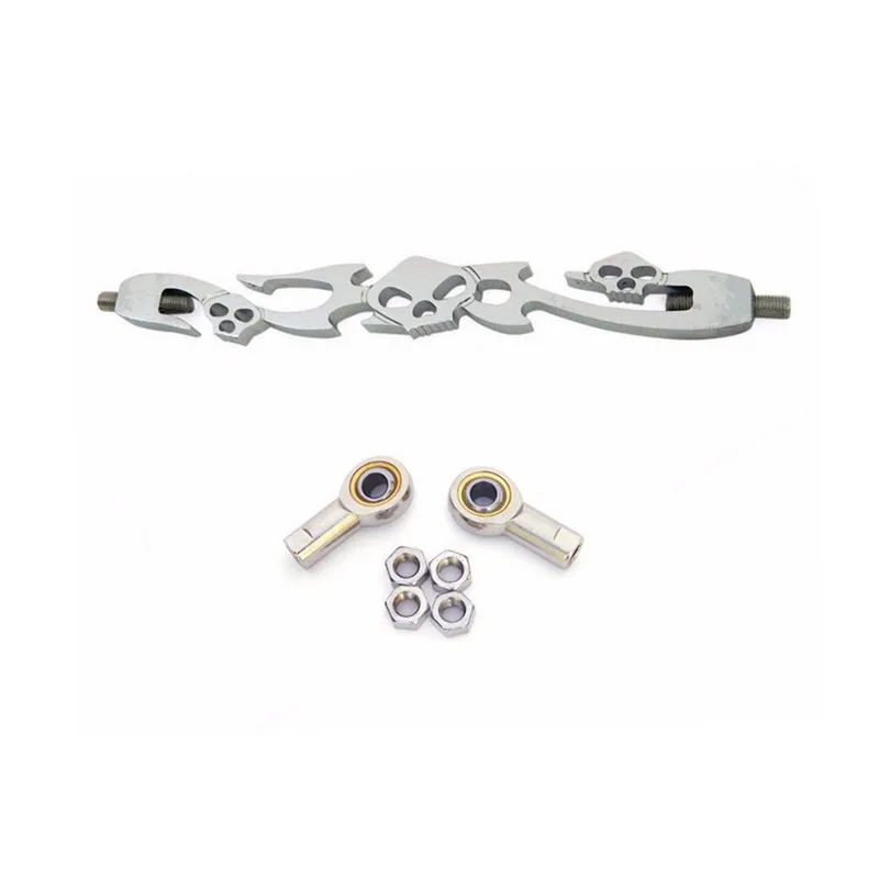 

Хромированная связь с черепом для Harley Softail Dyna FX FLT FLH FXDWG FLHT туристический