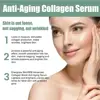 1/2PCS Advanced Collagen Boost Face Serum Brightening Collagen Moisturizing Face Essence Fade Fine Lines Face Lifting Skin Care 3