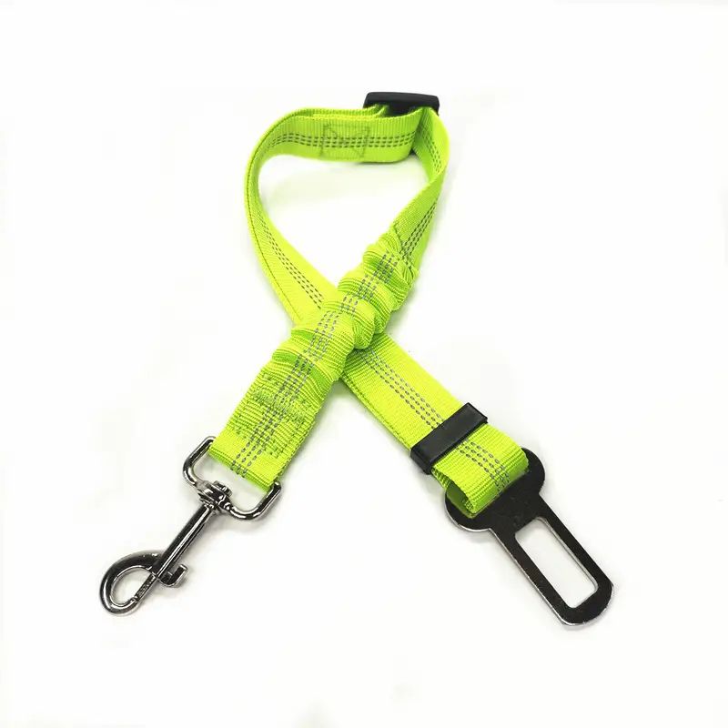 Adjustable Dog Car Seat Belt Harness for Dogs Nylon Reflective Cushioning Elasticity Car Travel Dog Accessories for Dogs - Image 19
