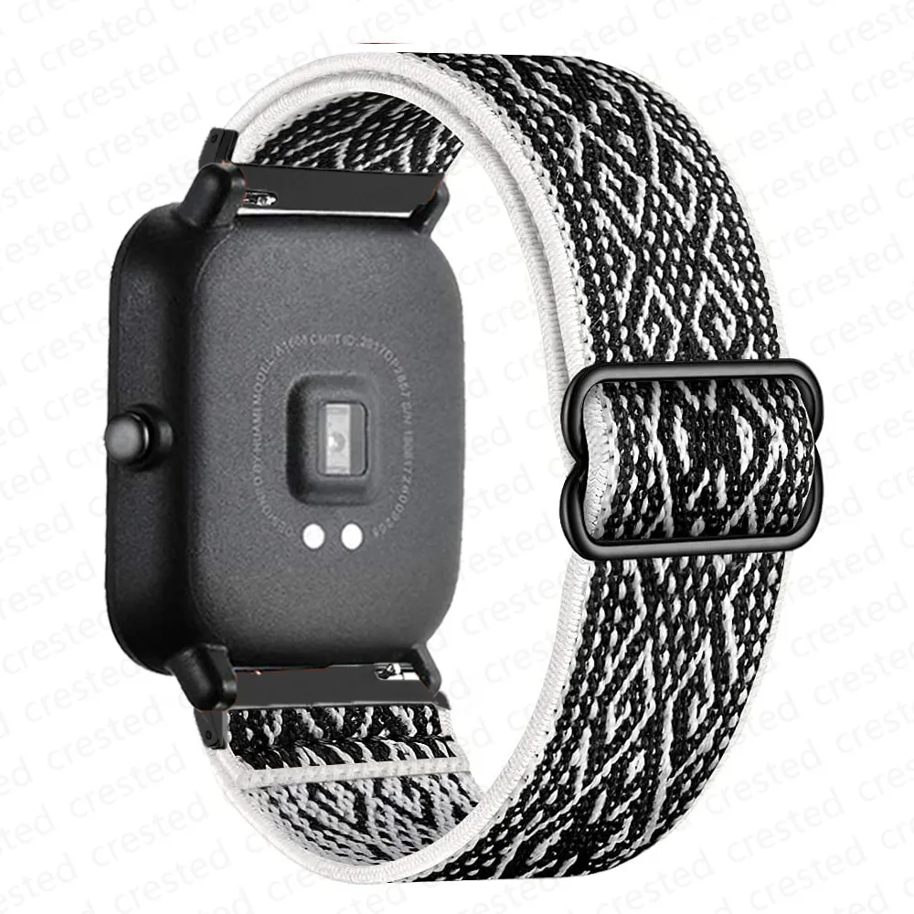 Scrunchie Nylon Sport Bracelet Band for Smartwatch - 22mm Strap Accessories