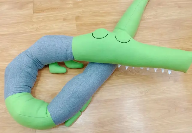 Crocodile Newborn Baby Bed Crib and Fun Children Pillow Bumper Fence Essential Anti-Collision Bedding Protector 6