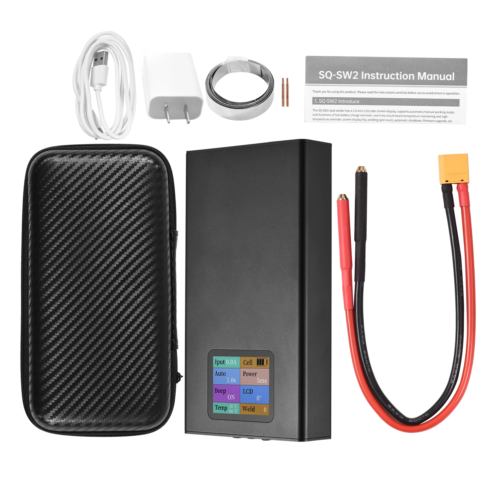 

Rechargeable Machine Mini Pack Portable SQ-SW2 Device DIY Spot-welder Multifunctional Welding Welding Battery Spot