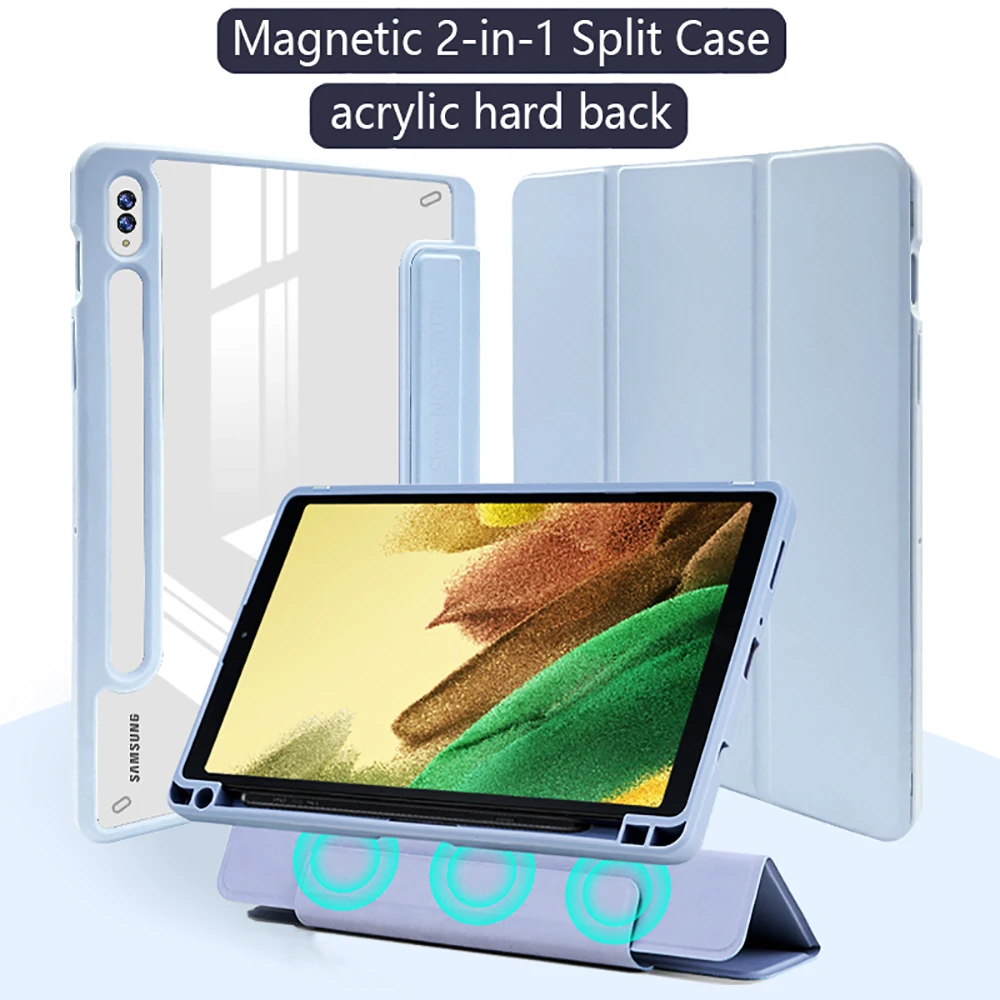 Magnetic Case Cover Galaxy Tab S7 Plus Case For Samsung Galaxy Tab