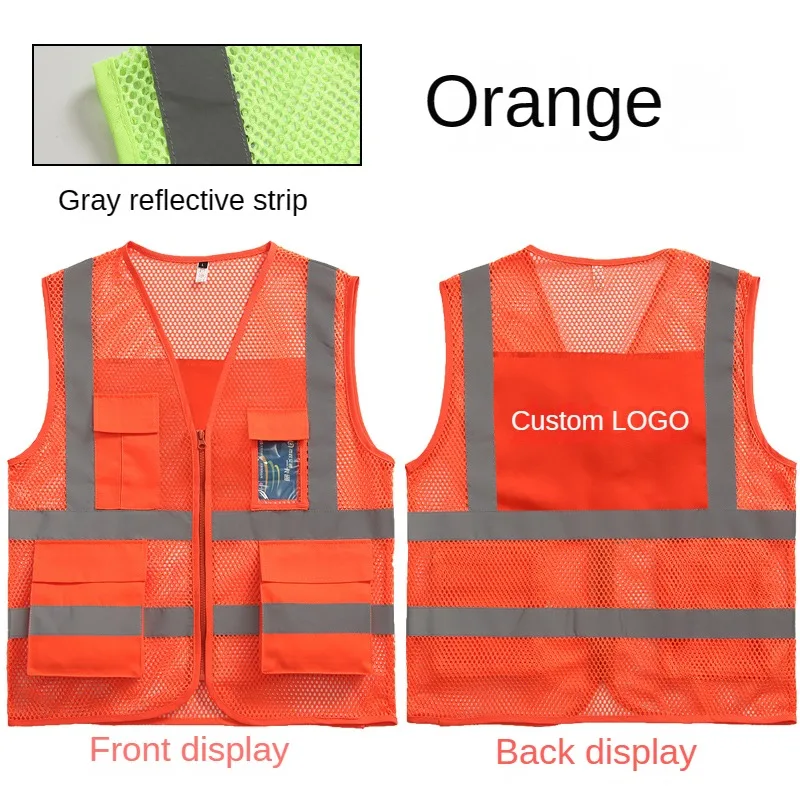 Reflektierende Weste hochwertige Sicherheits signal benutzer definierte  Logo Fahrer Jacke Weste gut sichtbare Arbeits sicherheits jacke fluor  zierende Frau - AliExpress