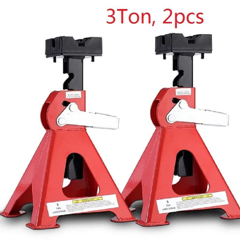 2 Stück/1 Paar Verdickung, Auto-Reparatur-Wagenheberhalterung, Stützreifen-Wechselwerkzeug, Auto-Radheber-Ständerrahmen – Detail 1