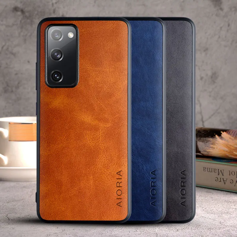 Luxury Vintage PU Leather Skin Case Cover - Elegant Protection