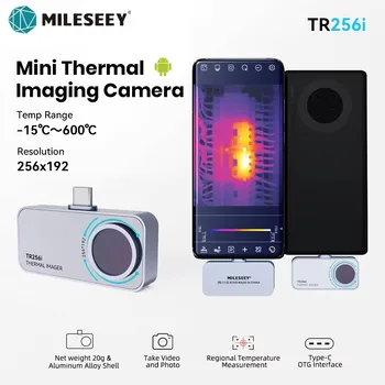 MILESEEY Thermal Camera Android TR160i TR256i 256x192 Infrared Thermal Imager for Phone, Panel PCB Circuit Repair Tool 1