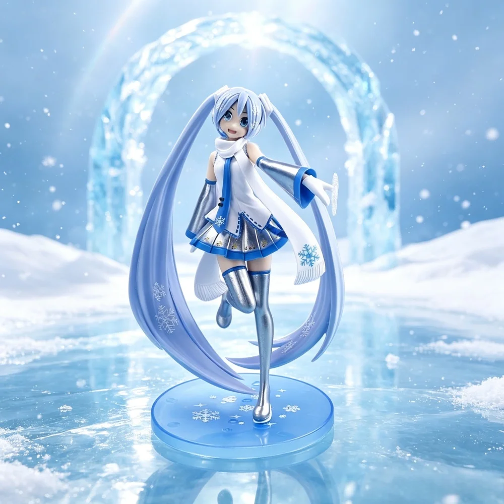 Hatsune Miku Anime Girl Desktop Decor Collectible Doll - Kawaii Vocaloid Statue