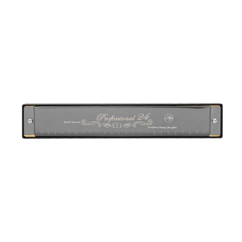 

Профессиональная Гармоника C Key с 24 отверстиями для начинающих детей, усовершенствованный гармонический инструмент с мощным звуком для повышения производительности, прочная