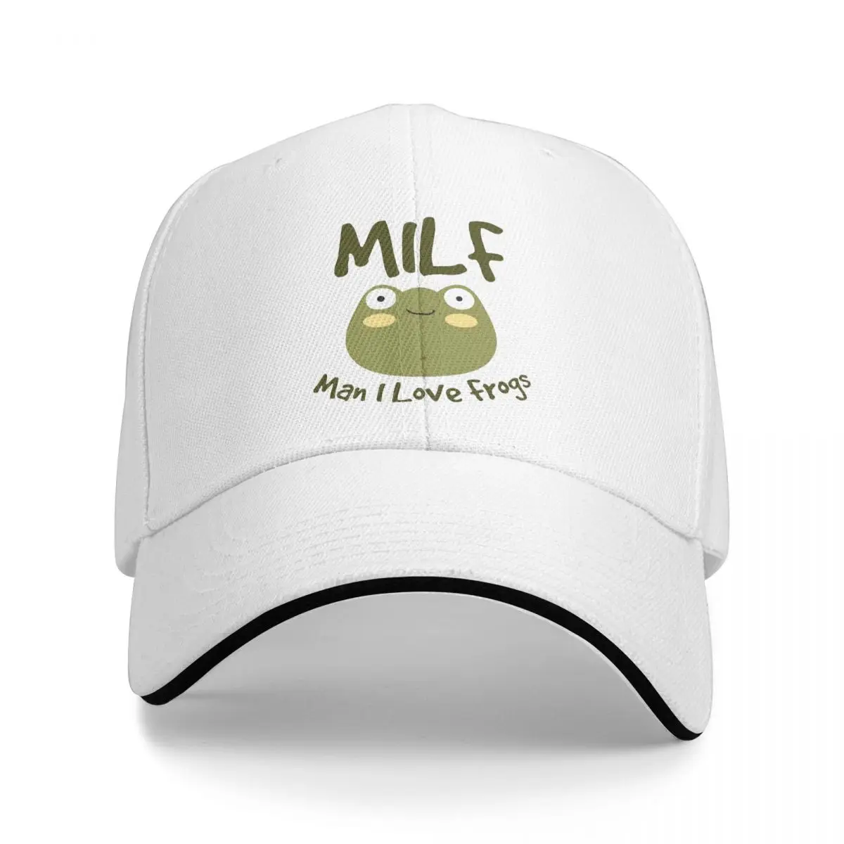 

Man I Love Blush Frogs MILF MEME ART Men Baseball Caps Peaked Cap Sun Shade Windproof Hat