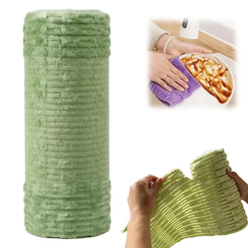 Ultra Absorbent Microfiber Cleaning Towels – Washable & Reusable Kitchen Dishcloths