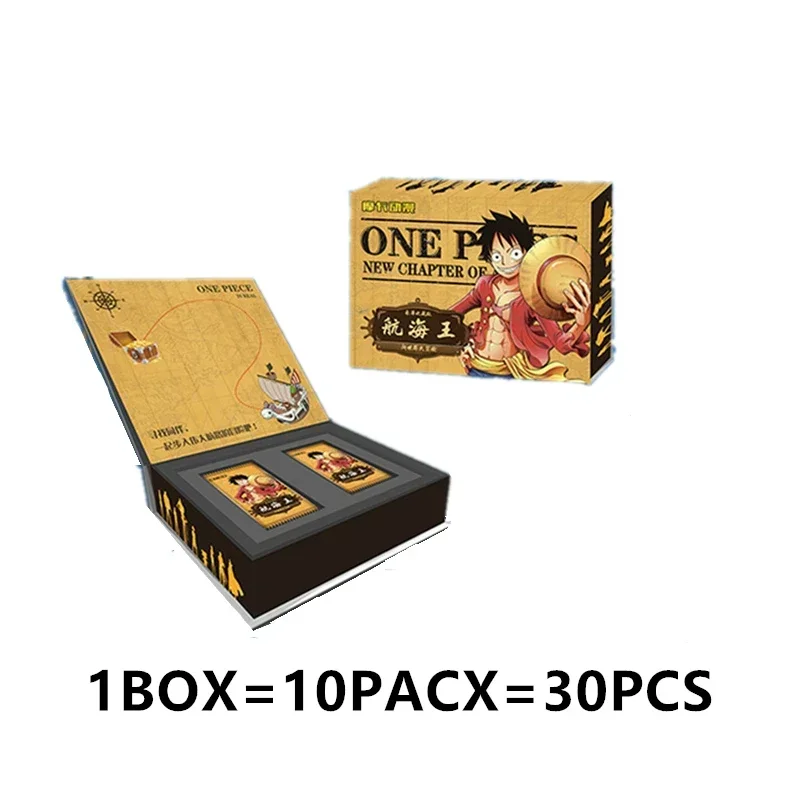 원피스 컬렉션 카드 박스 부스터 팩, 애니메이션 루피 조로 나미 다지기 TCG 게임 플레잉 게임 카드