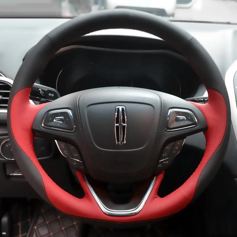

Замша из натуральной кожи под дерево для Lincoln MKZ, Ручное шитье, стандартный защитный чехол, автомобильные аксессуары