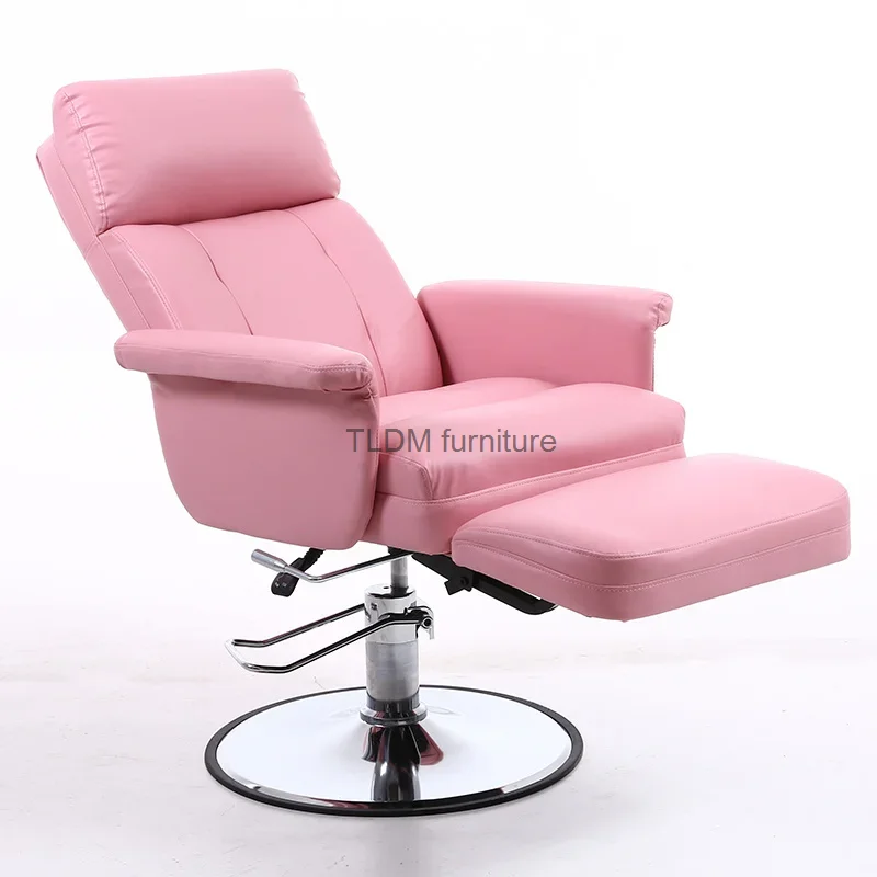 Hydraulic Lifting Beauty Eyelash Computer Barber Chairs Swivel Hairdressing Chair Pedicure Backrest Cadeira Commercial Furniture swivel lifting beauty eyelash computer barber chairs swivel hairdressing chair pedicure backrest cadeira commercial furniture