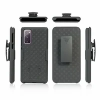 2in1 Armor Shockproof Case for Samsung Galaxy S25 S23 S22 S21 Plus S24 Ultra S21 S10 S10E S9 Sport Waist Belt Clip Phone Cover 1