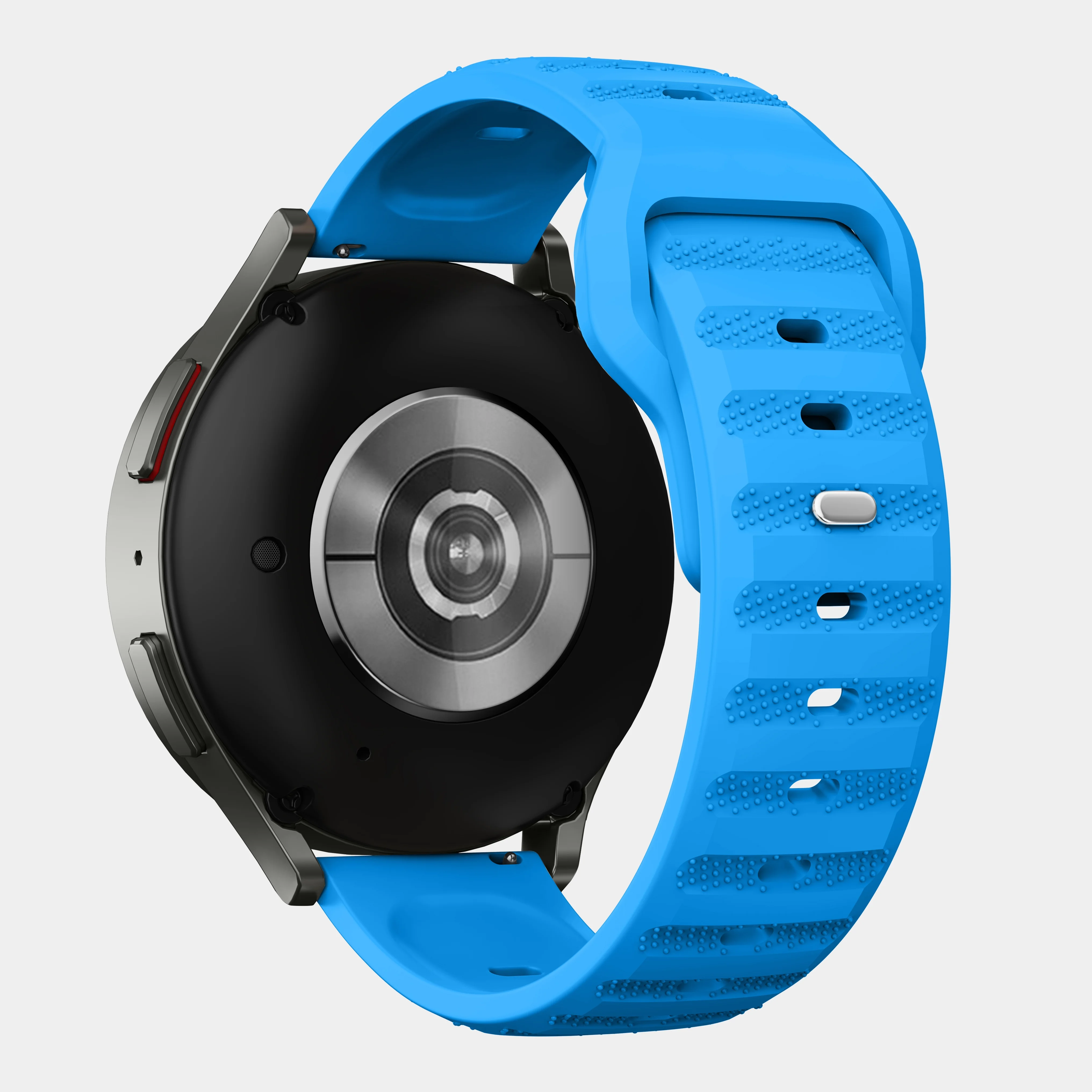 Sport Silicone Wristband Bracelet, 20mm/22mm Strap