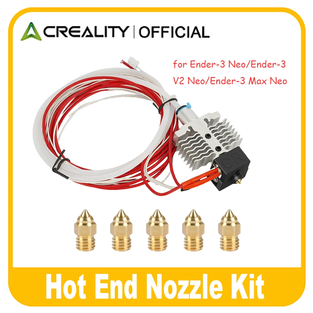 Creality verbessertes Ender 3 V2 Neo Hotend Kit, zusammengebautes Extruder-Hotend für Ender 3 V2 Neo, Ender 3 Max Neo, Ender 3 Neo 3D-Drucker