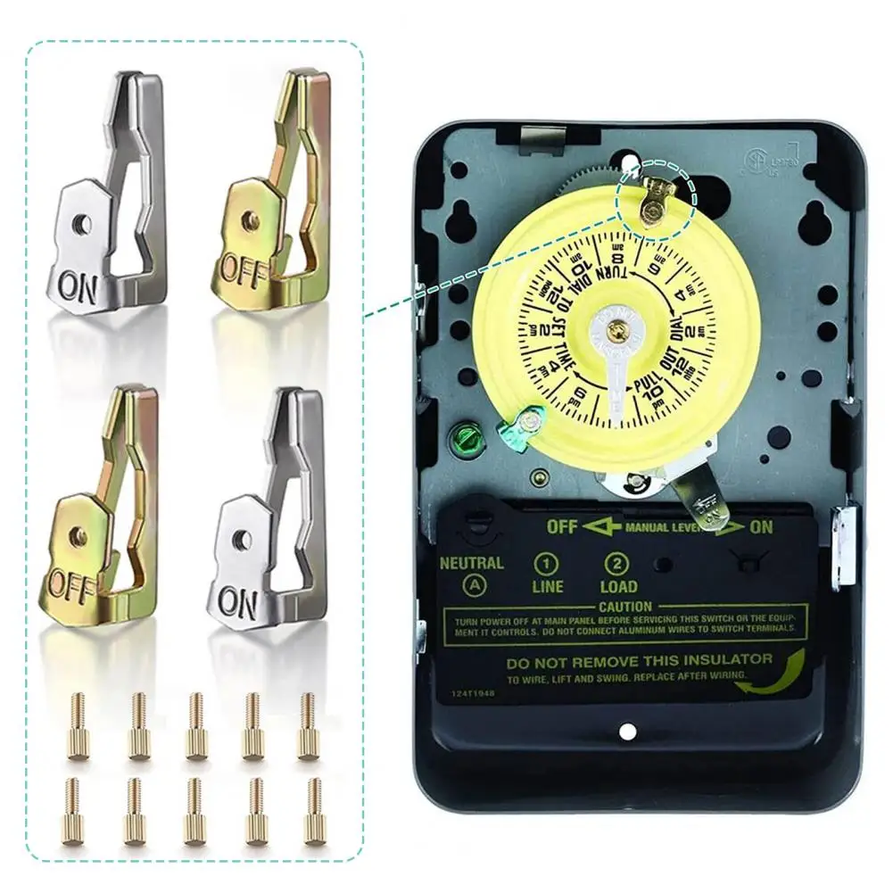 Intermatic Cycle Timer Clock On/off Plastic Switch Trippers Intermatic ...