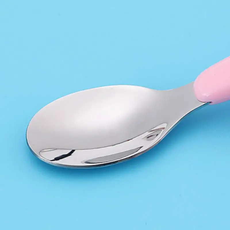 Stainless Steel Baby Feeding Bowl Children Tableware Set Cute Cartoon Car Shape Eating Training Dishes Plate with Spoon Fork