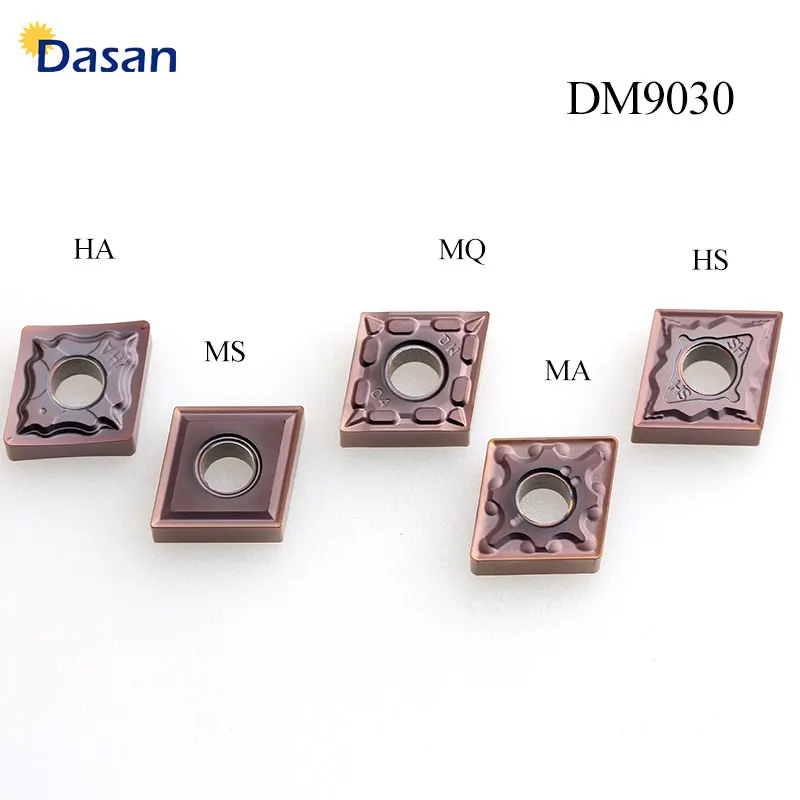 10pcs CNMG120408 MA HS MS MQ External turning tools Carbide Inserts
