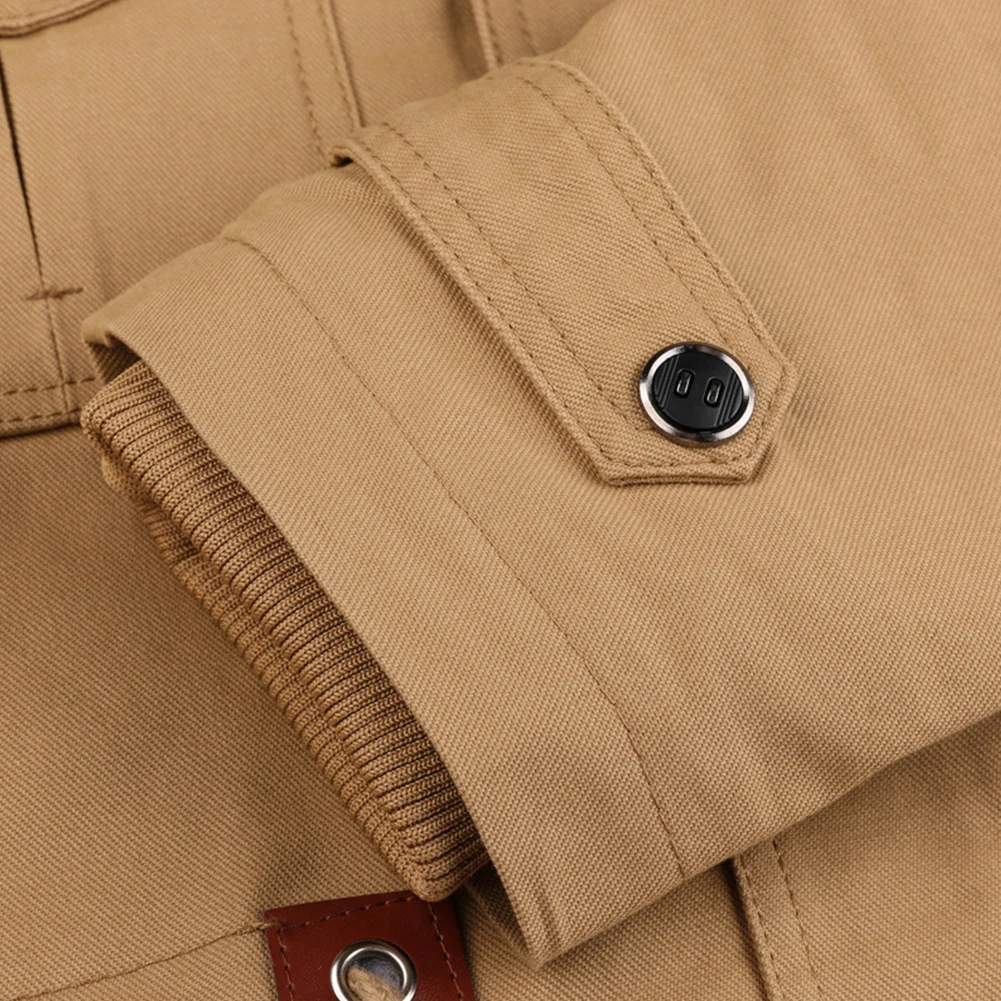 

Durable High Quality Practical Useful Daily Indoor Office Outdoor Mens Coat Jacket Casual Autumn Breathable Fleece