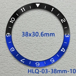 High - Quality Alloy Watch Bezel Insert 38mm x 30.6mm (10)