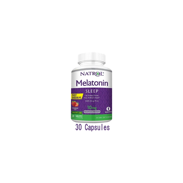 10Mg Melatonin Capsules Vitamin B6 Help Deep Sleep Save Insomnia Fast