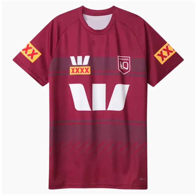 QLD Maroons Jersey Lサイズ Queensland Maroons Origin ISC On Field Jersey Mens Sizes S