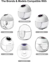 Wearable Breast Pump Replacement Parts Compatible with S32 Wearable Breast Pump/Lansinoh Discreet Duo Wearable Breast Pump 2