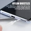 50/10pc Mini Shower Cleaning Brush Shower Head Anti-clogging Nylon Brush Computer Keyboard Cleaner Phone Hole Dust Cleaning Tool 2