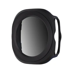 Ultra - Durable Tempered Glass Screen Protector with Hard PC Bumper Case for Galaxy Watch Ultra 2 (Black Privacy)