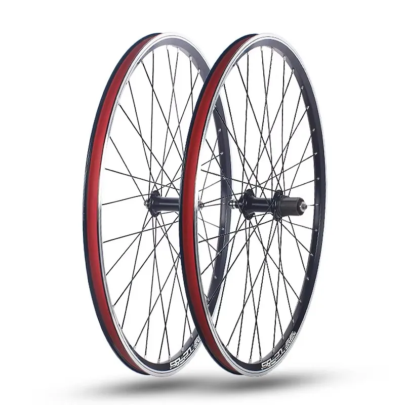 Rockbao-ロードバイクホイールセット,Vブレーキ,2層,アルミニウム合金