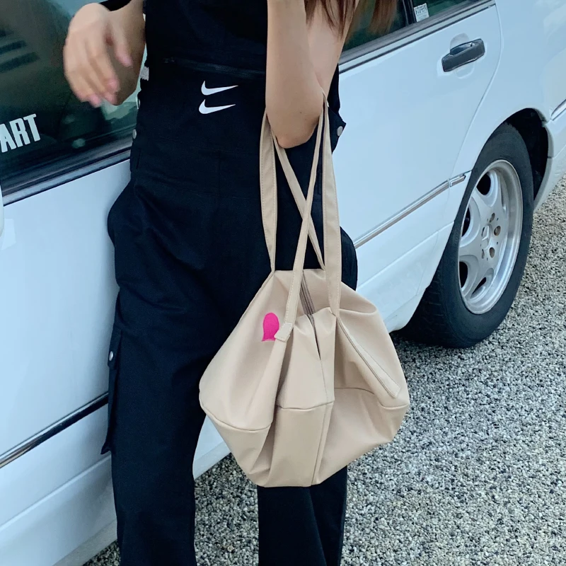 Multifunctional Canvas Shoulder Bag Women Brand Designer Crossbody Bags for Girls Irregular Casual Handbags Fashion Sac A Main