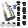 Kitchen Faucet Head Replacement Faucet Sprayer 9 Nozzles Sprayer Water Saving Shower Bathroom Basin Sink Tap Replacement 1