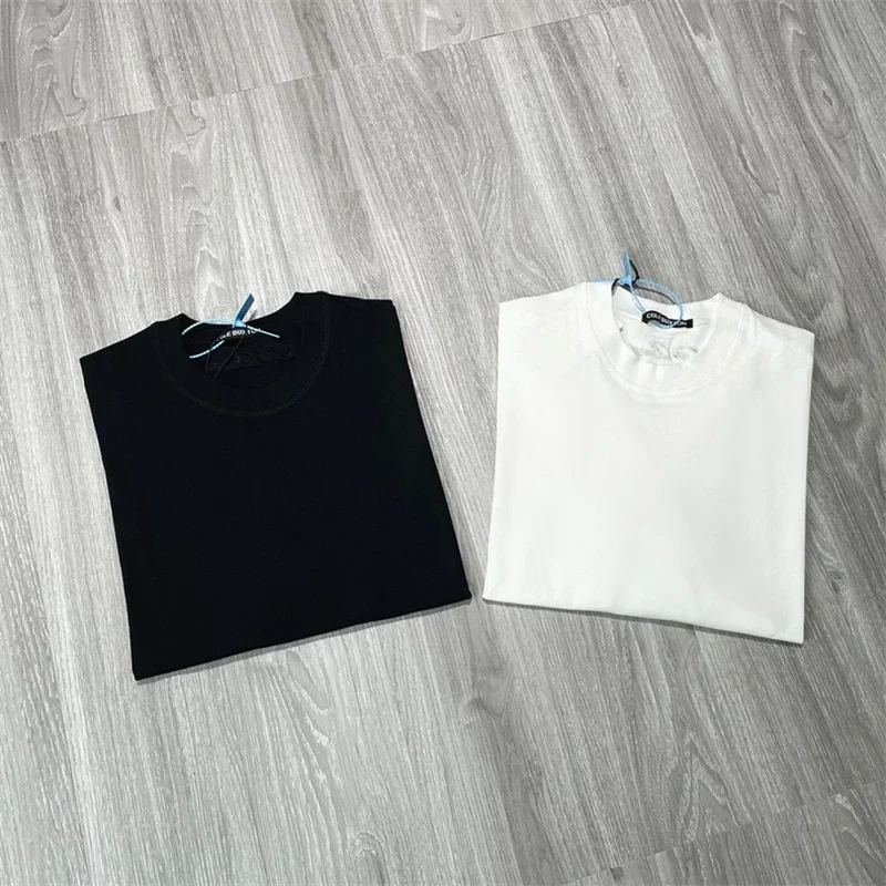 

Oversized Cole Buxton Long Sleeve White Pure Cotton Embroidery Logo 1:1 Best Quality Pullover CB Black Base T Shirt with Tag