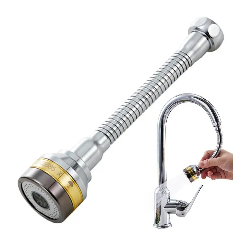 Faucet Aerator Kitchen Sink Semi-Copper Faucet Splash-proof Faucet Kitchen Shower Extender 3-Mode Universal Bathroom Accessories faucet aerator kitchen sink semi copper faucet splash proof faucet kitchen shower extender 3 mode universal bathroom accessories