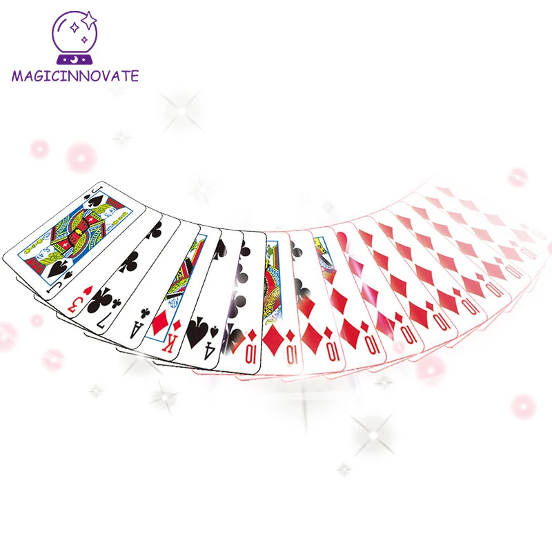 

Simple Packaging Svengali Pocker Deck,Sleight Hands Quality Classic Magic Trick Playing Card, Mirage Deck Toys