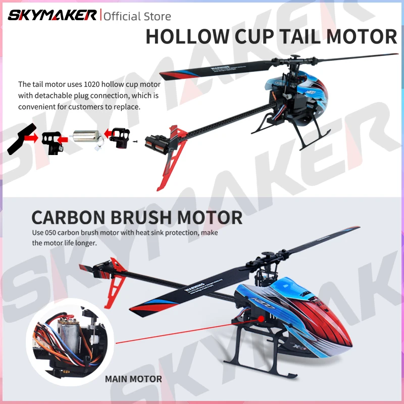 WLtoys RC Helicopters k200 K127 2.4Ghz 4CH 6-Aixs Gyroscope Fixed Height Single Blade Propellor Gyro Mini RC Toys For Kids Gift 5