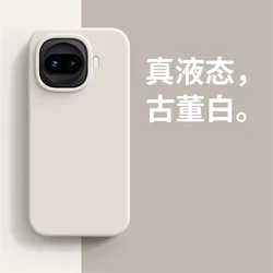 Luxurious Liquid Silicone Shockproof Case with Built - in Flocking - Comfortable Feel for Vivo iQOO 15R (HO4)