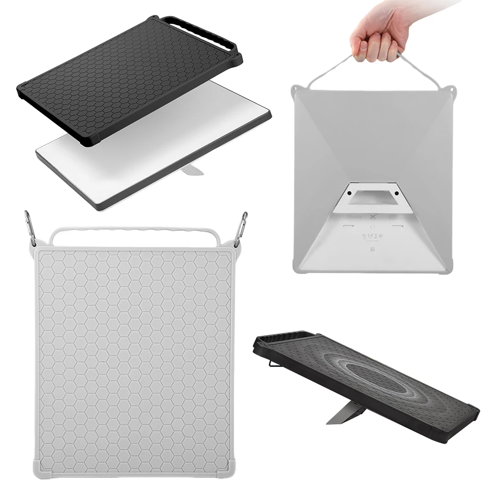 For Starlink Mini Silicone Protective Cover Anti-fall Anti-slip Washable Luquid Silicone Shell for Starlink Mini Satellite Dish