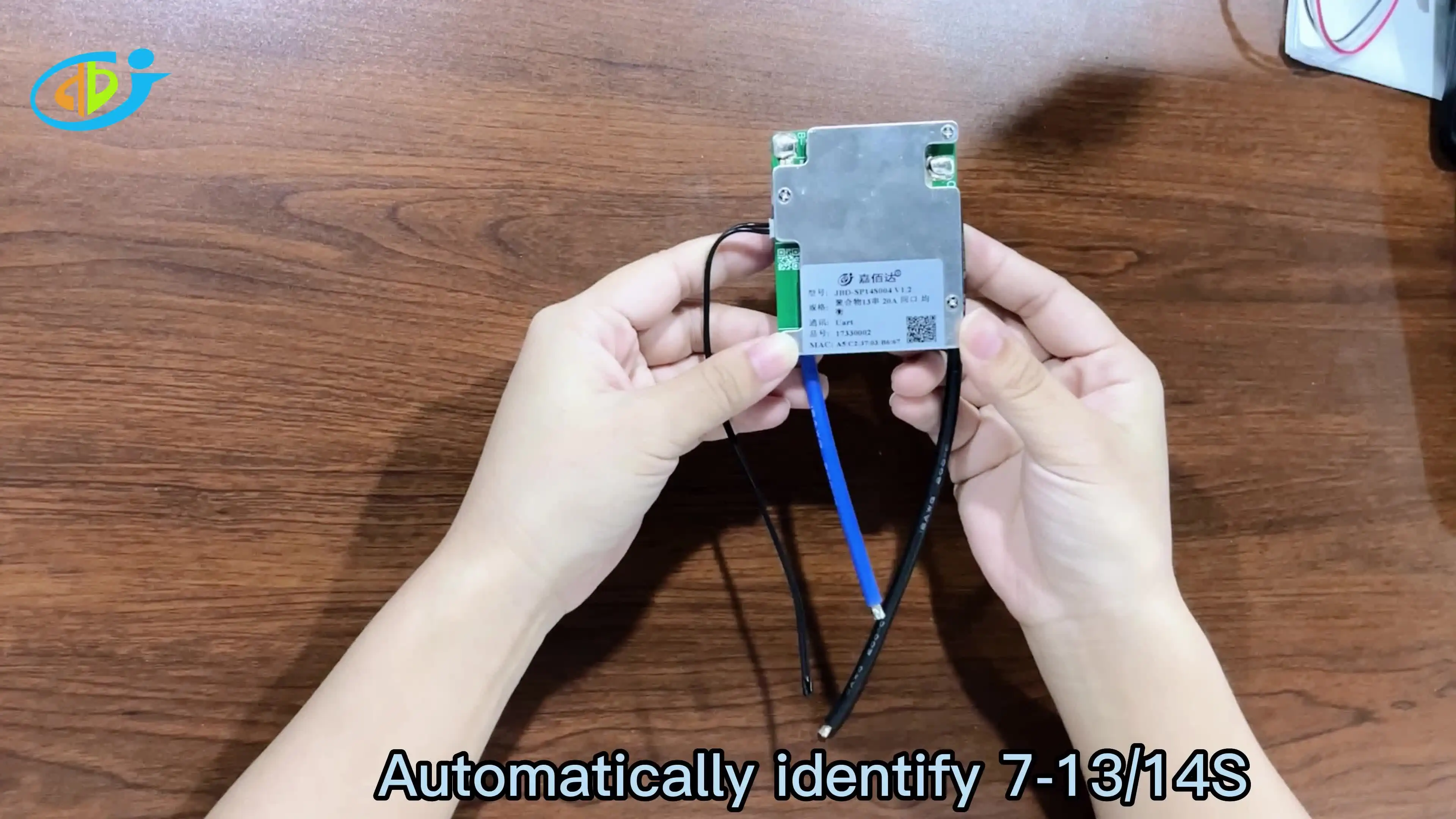 BMS Inteligente Para Baterías Litio 10S-17S (36V-60V) Con Bluetooth - Mismo Puerto 20A-80A JBD