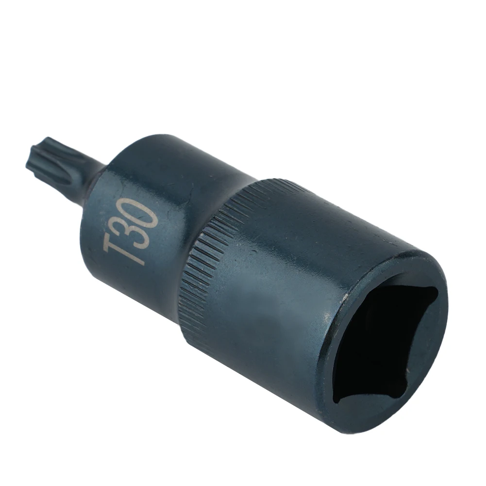 Torx Screwdriver Bits Tool 1/2 Socket Bit Adapter T30 T40 T45 T50 T55 T60/T70 1/2\" Adapter Hand Tools Multifunction 2