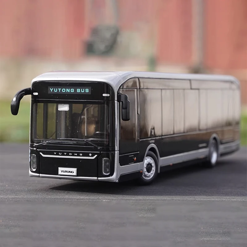 宇通バスモデルU12海外版ブラックダイヤモンドモデル1:42バス純電気バスモデル 1/42 宇通バスモデル U12 ブラックダイヤモンドモデル上海バス純粋な