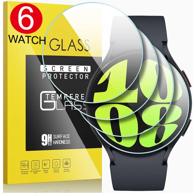 4pcs Hd Tempered Glass Screen Protector For Samsung Galaxy Watch 6 40mm  44mm, Watch 6 Classic 43mm 47mm 9h Hardness Film