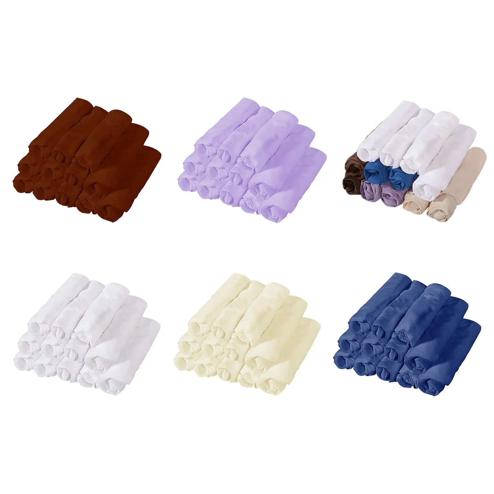 12 Pieces Face Cradle Covers Thickened Face Pillow Covers for SPA Bed Chairs