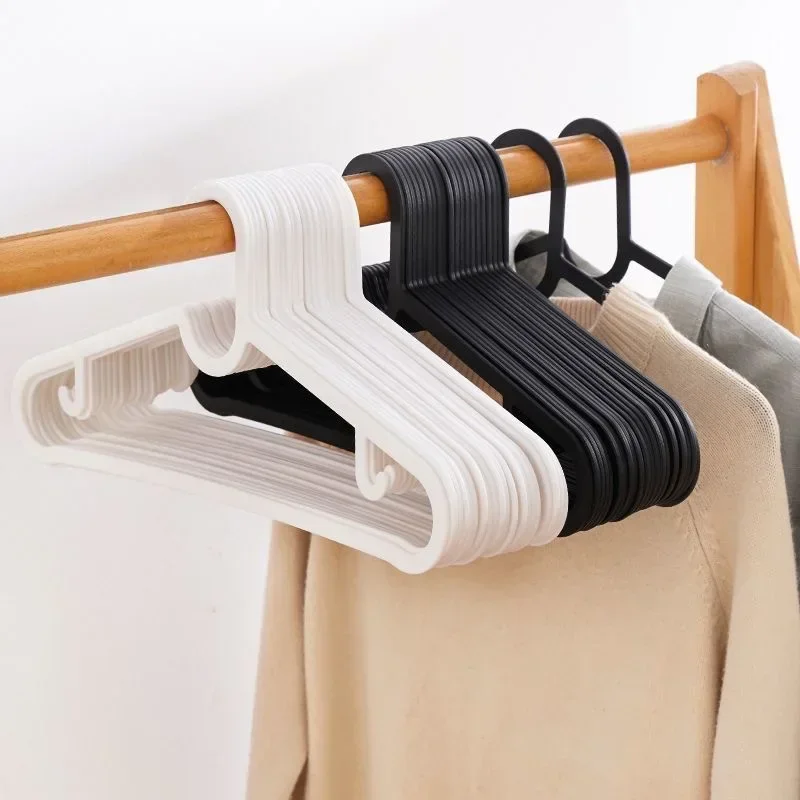 Durable Plastic and Metal Clothing Hangers, 100 Pack - AliExpress